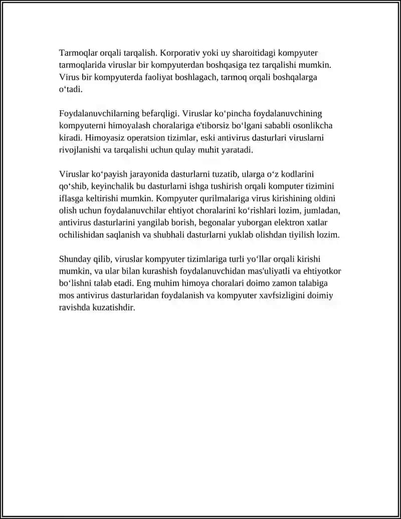 KOMPYUTER VIRUSLARI VA HIMOYALANISH USULLARI 4