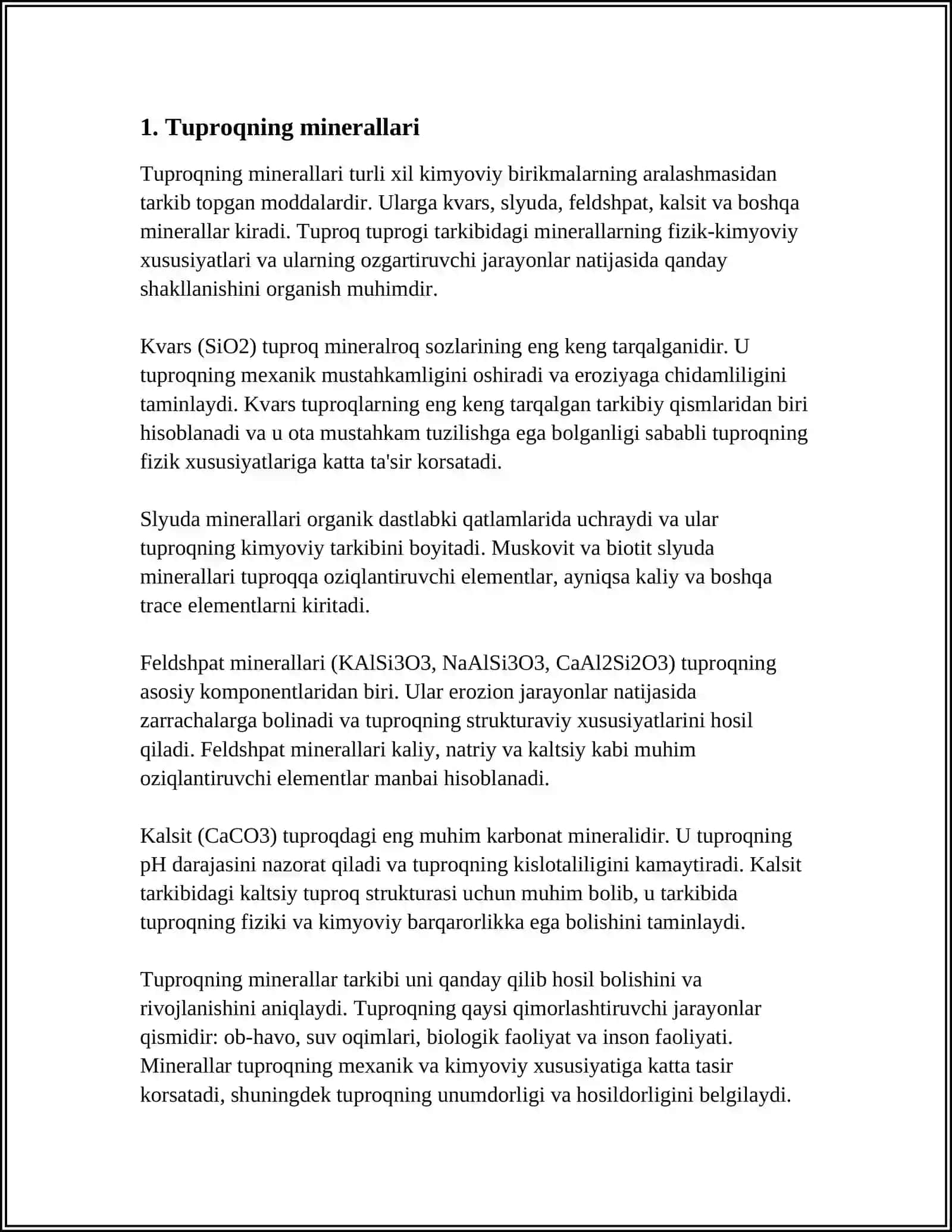 ÔSIMLIKLARNING MENERAL TARKIBI 4