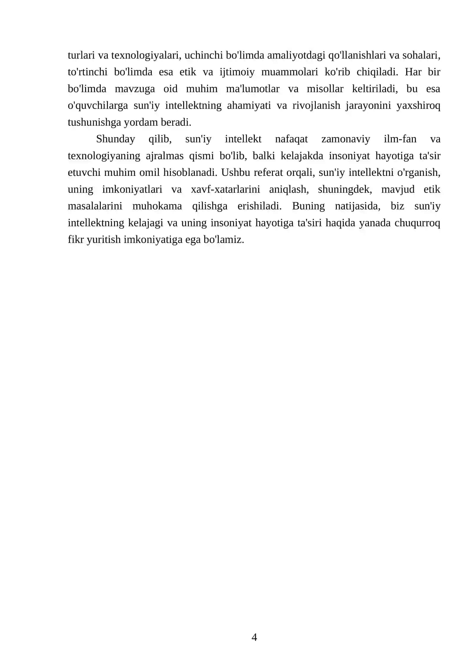 MANSUROV NORBEKNING CHET TILI FANIDAN TAYYORLAGAN REFERATI 4