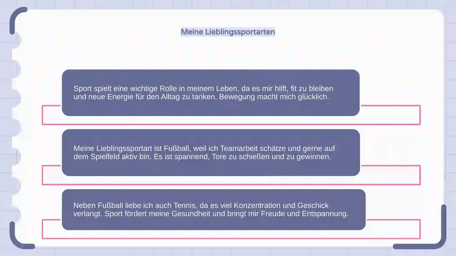 Sport in meinen Leben 4