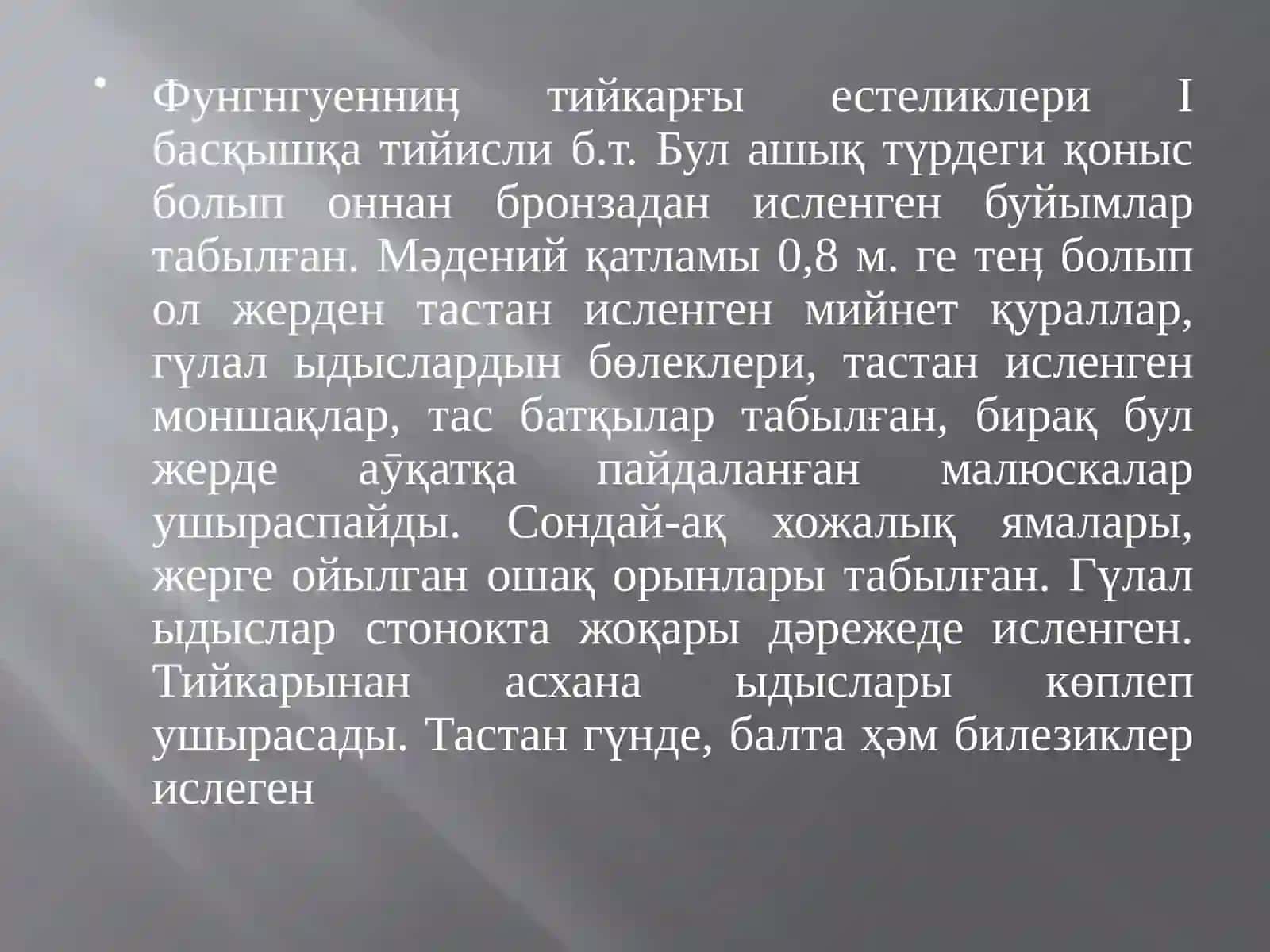 Кубла-Шығыс Азиянын əййемги археологиясы 4