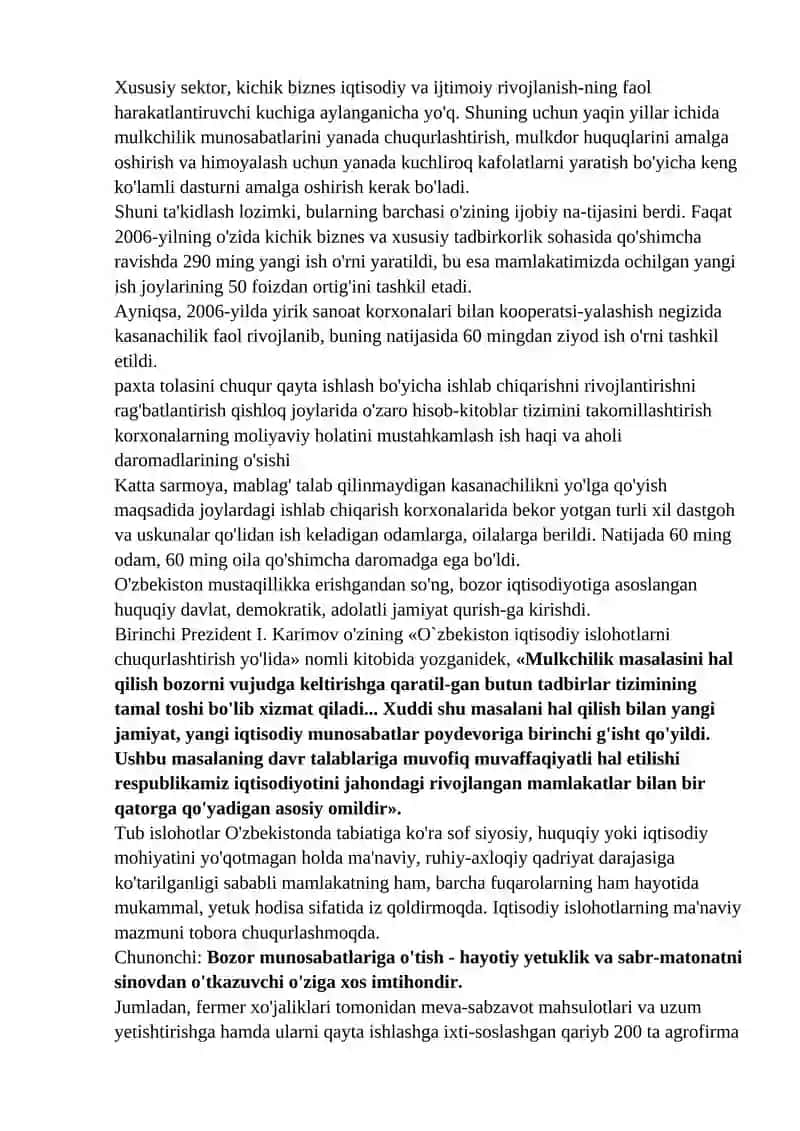 Xususiylashtirish va Davlat mulkini boshqarish 4