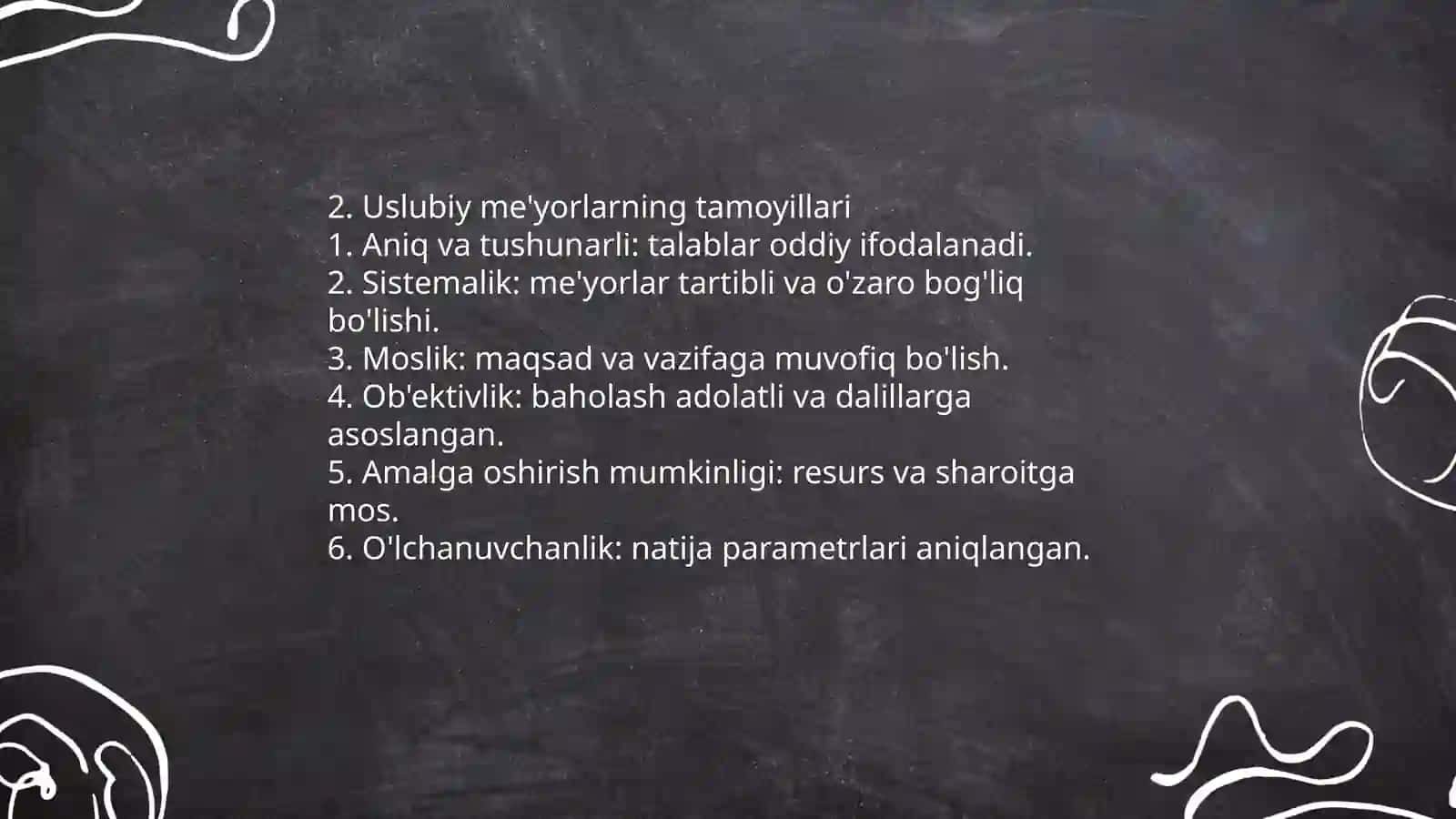 Uslubiy me'yorlar 4