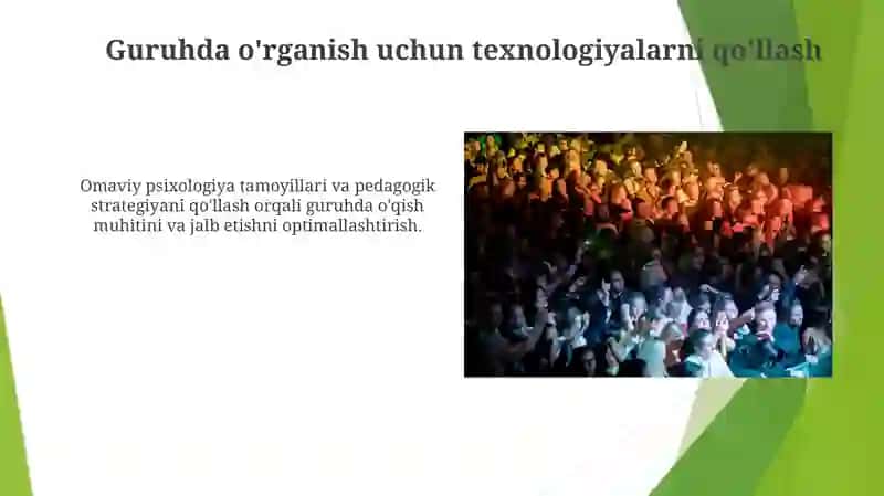 Olomon Psixologiyasi va Sinf Boshqaruvi 4