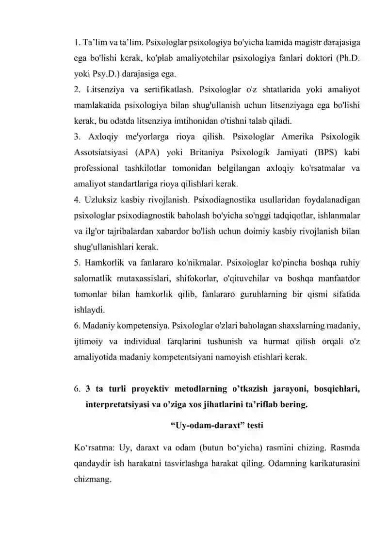 Proyektiv metodlar 4