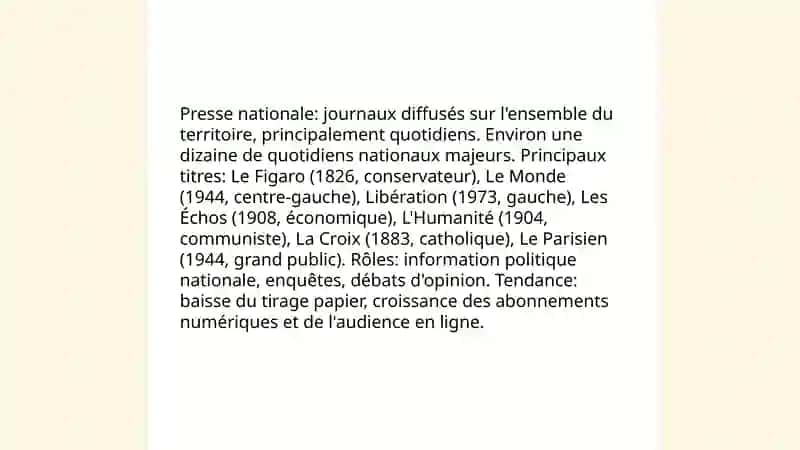 La presse francaise 4