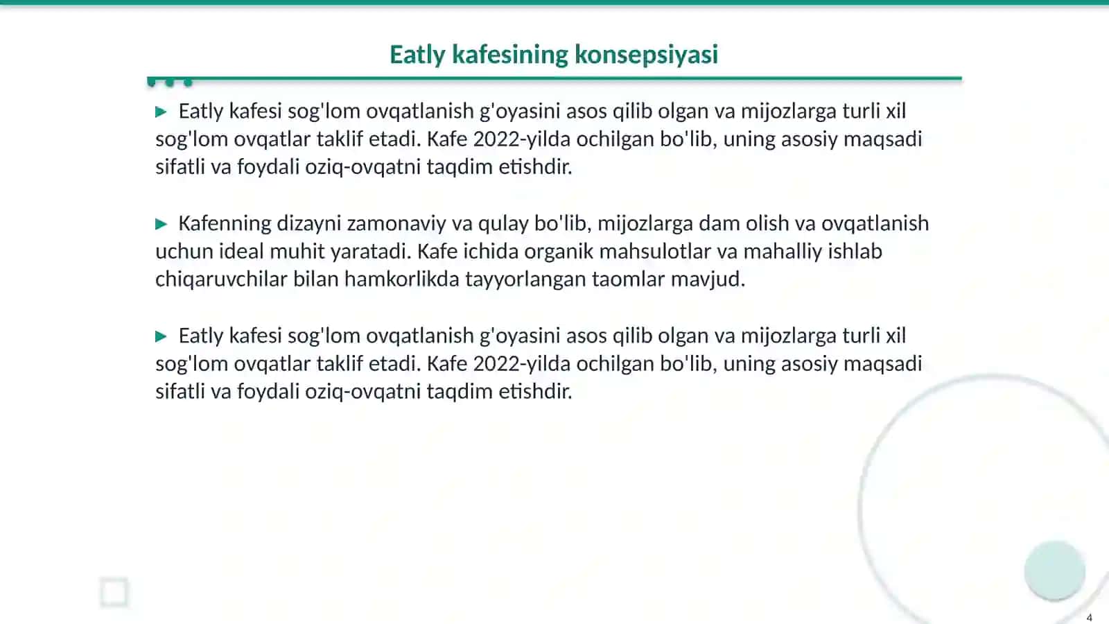 Eatly: Healthy Diet Cafe va Subscription-Based Nutrition System 4