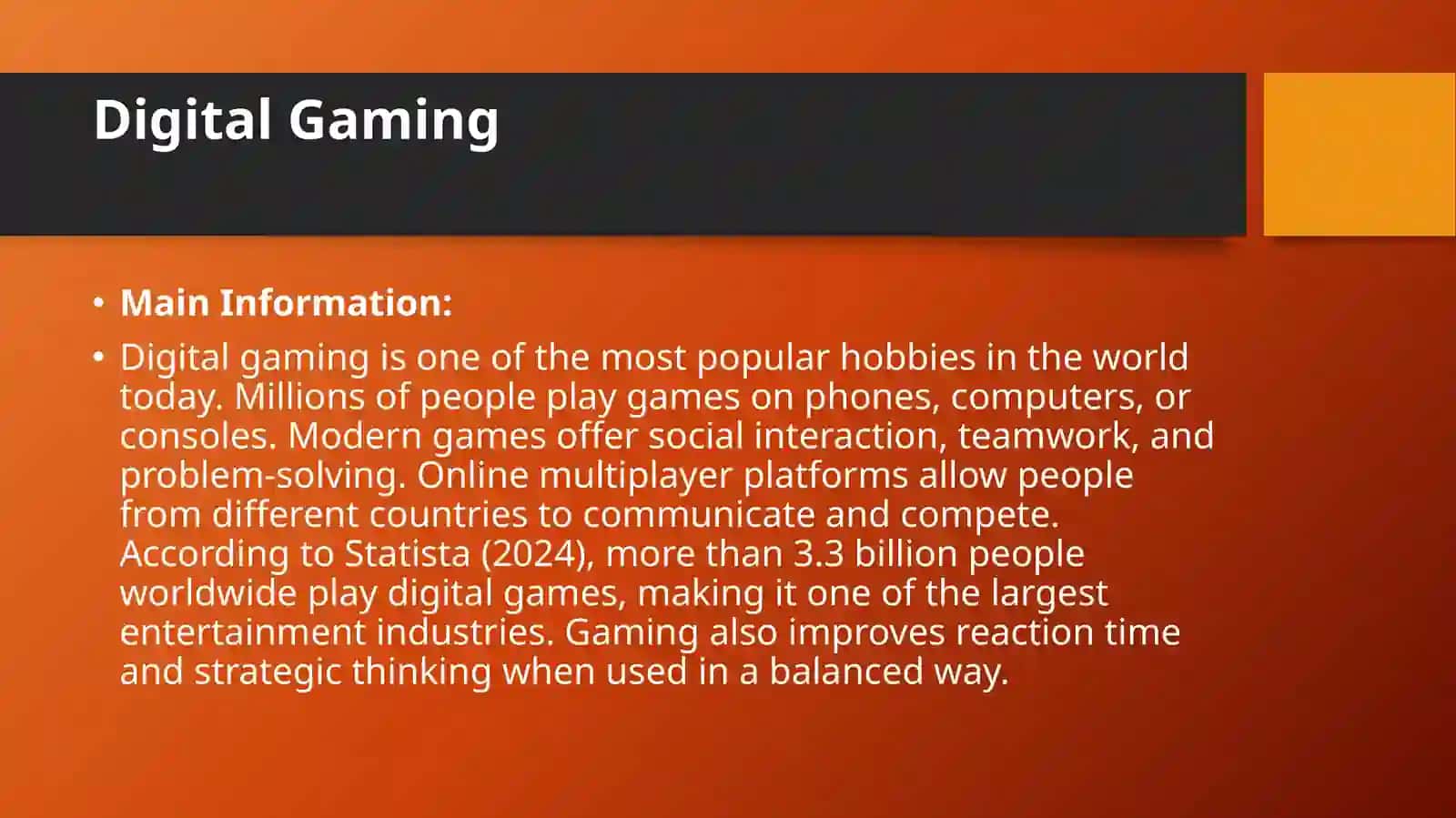 HOBBIES OF MODERN LIFE 4