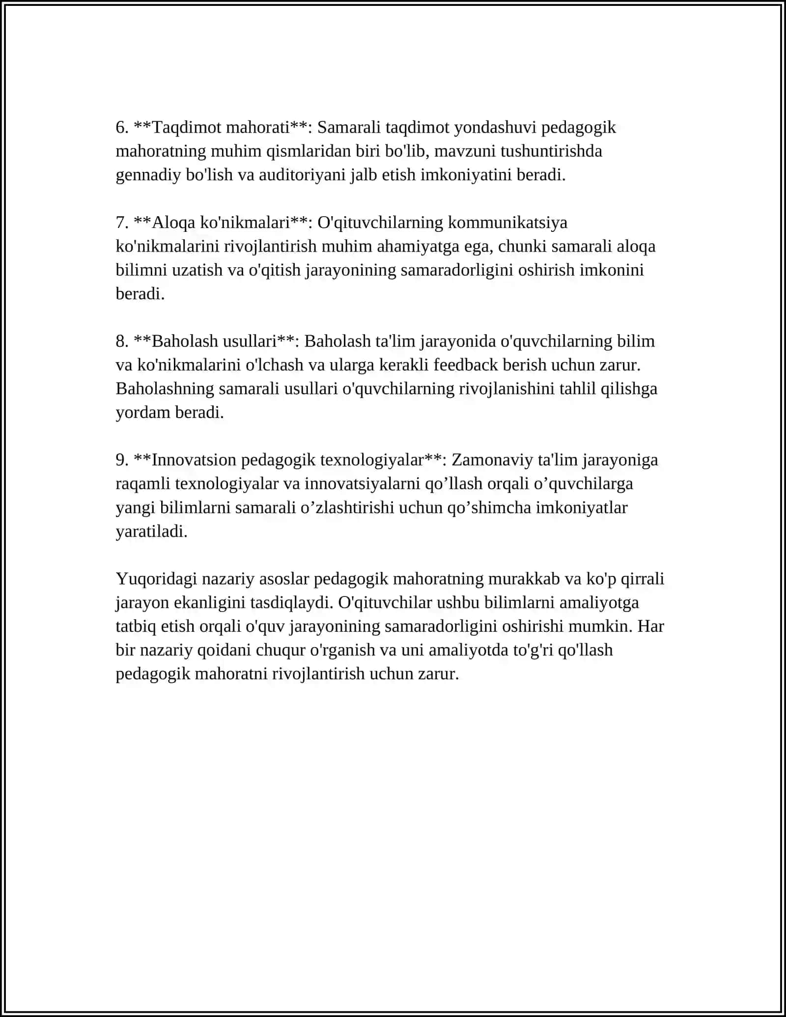 PEDAGOGIK MAHORAT 4