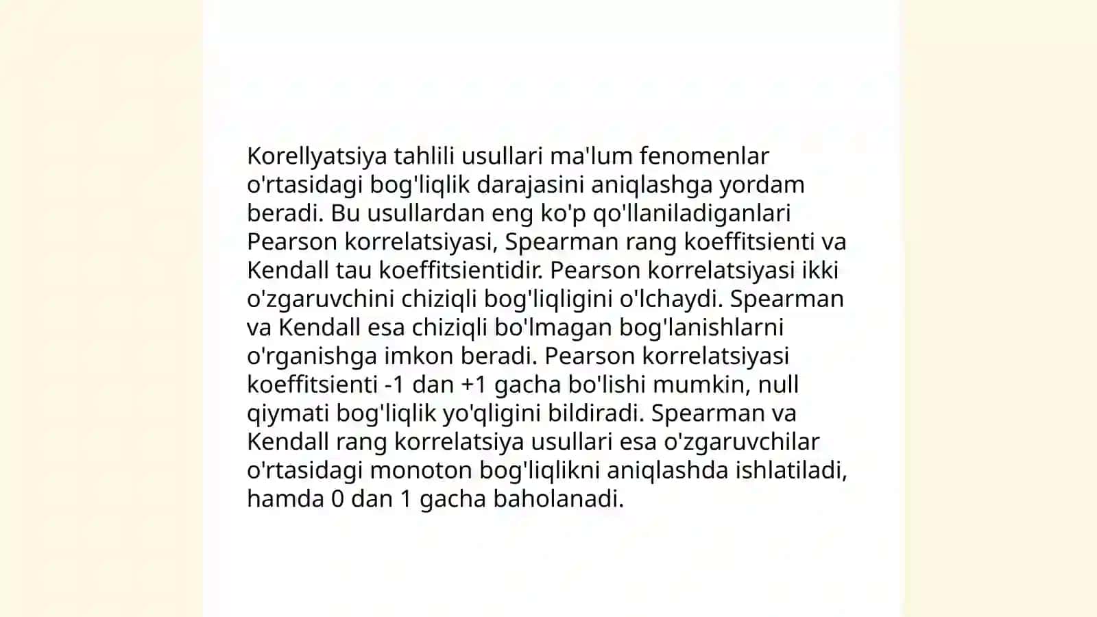 KORRELYATSIYA TAHLIL MEZONLARI 4