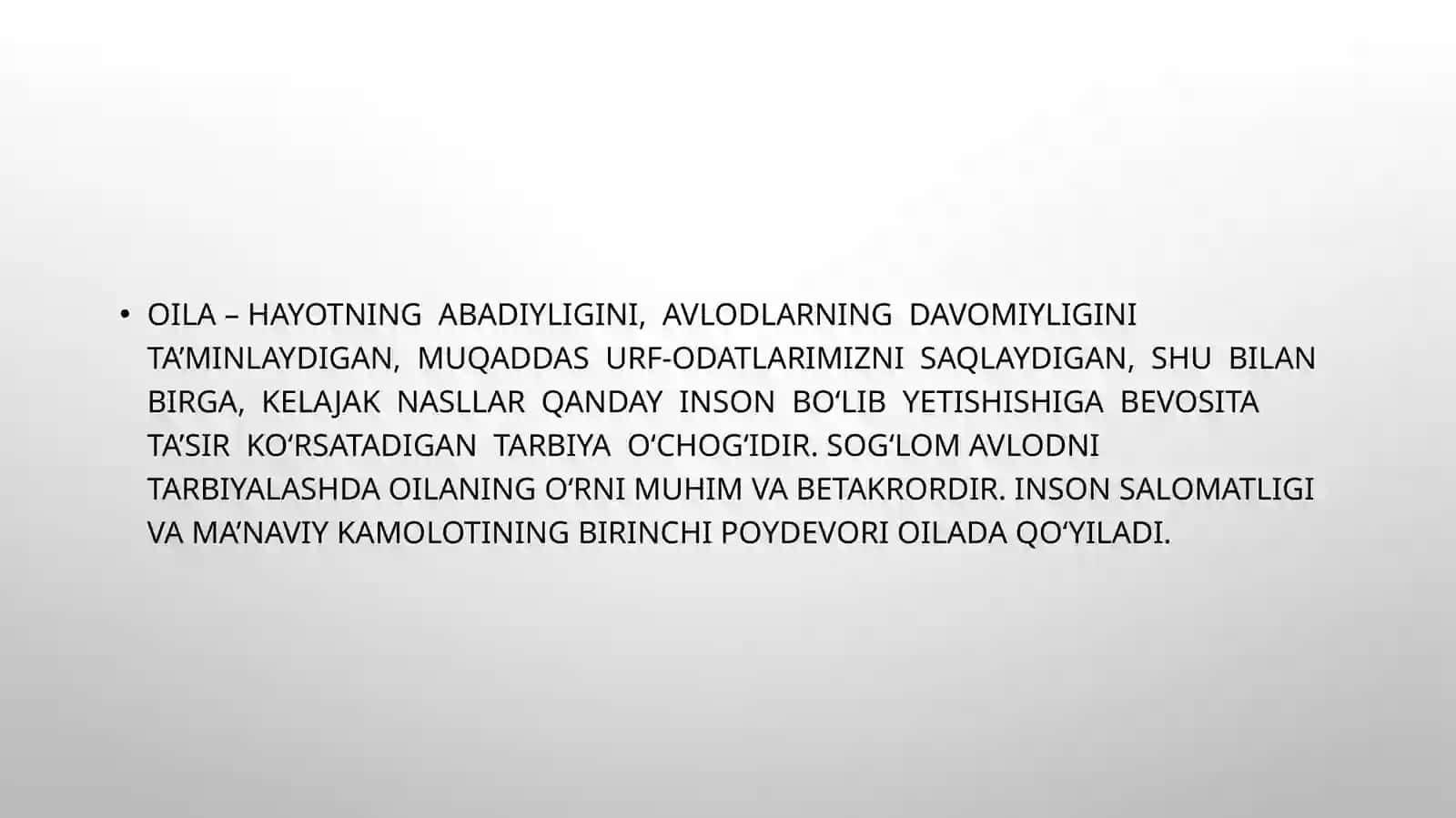 Oila psixologik tadqiqot birligi sifatida 4