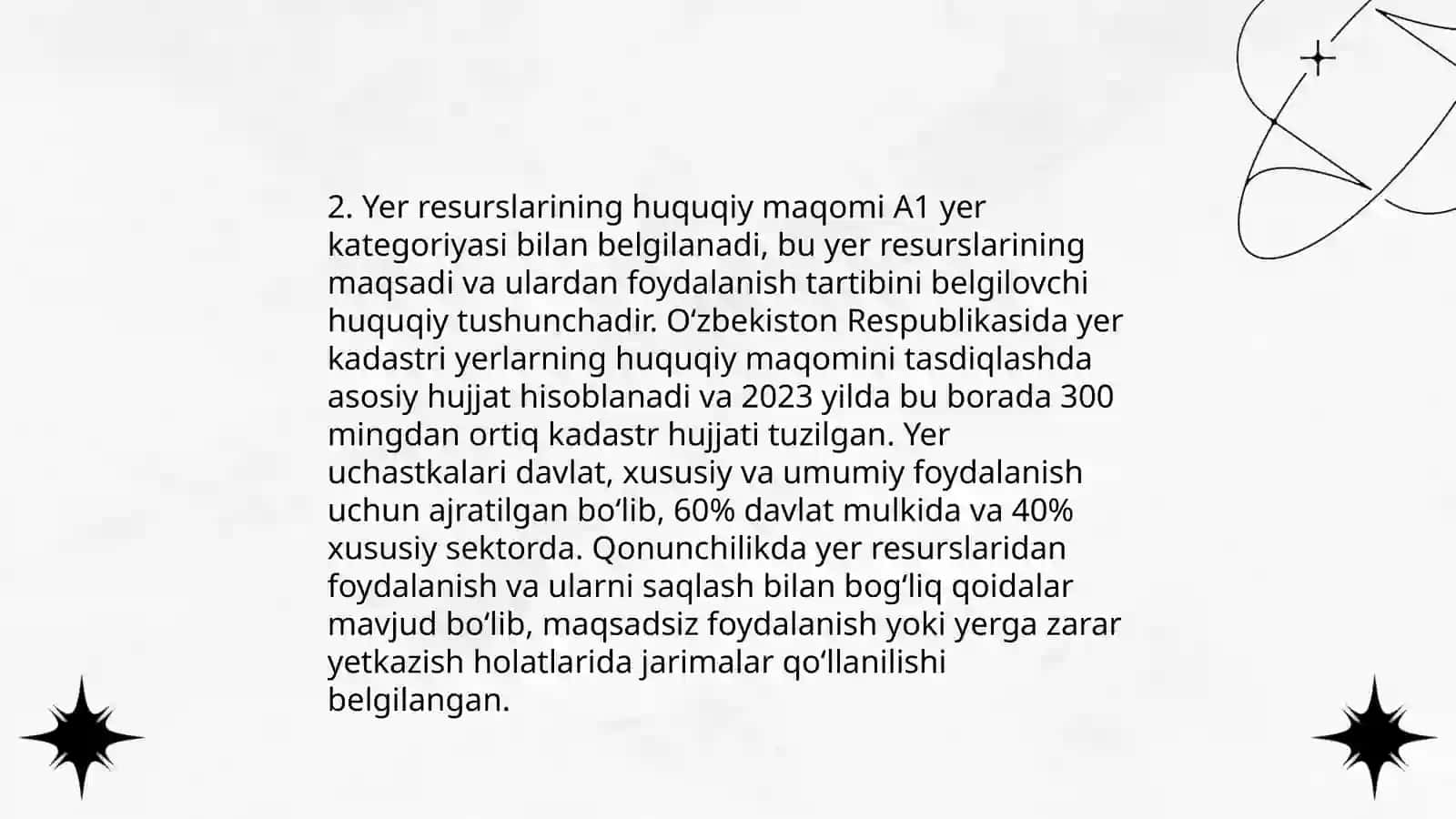 Yer resurslarini inventarizatsiya qilish 4