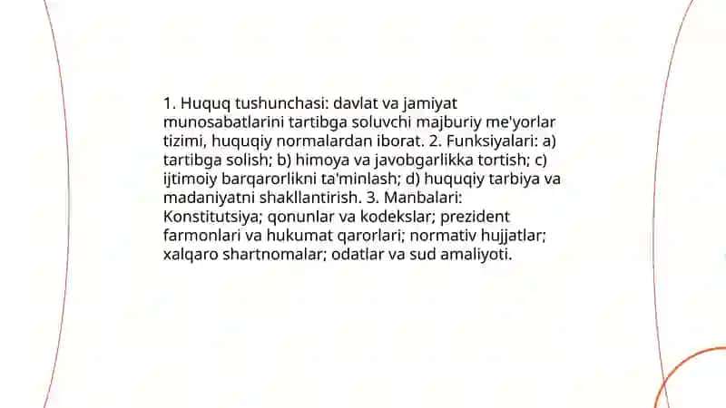 Davlat huquq nazariyasi 4