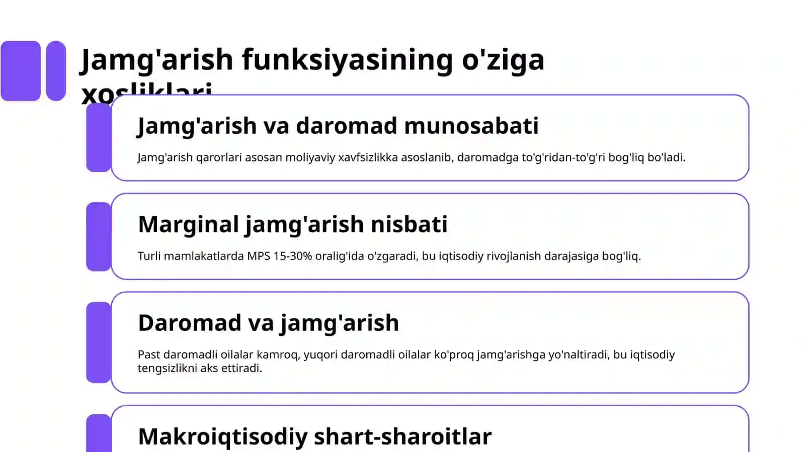Istemol funksiyasining asoslari 4