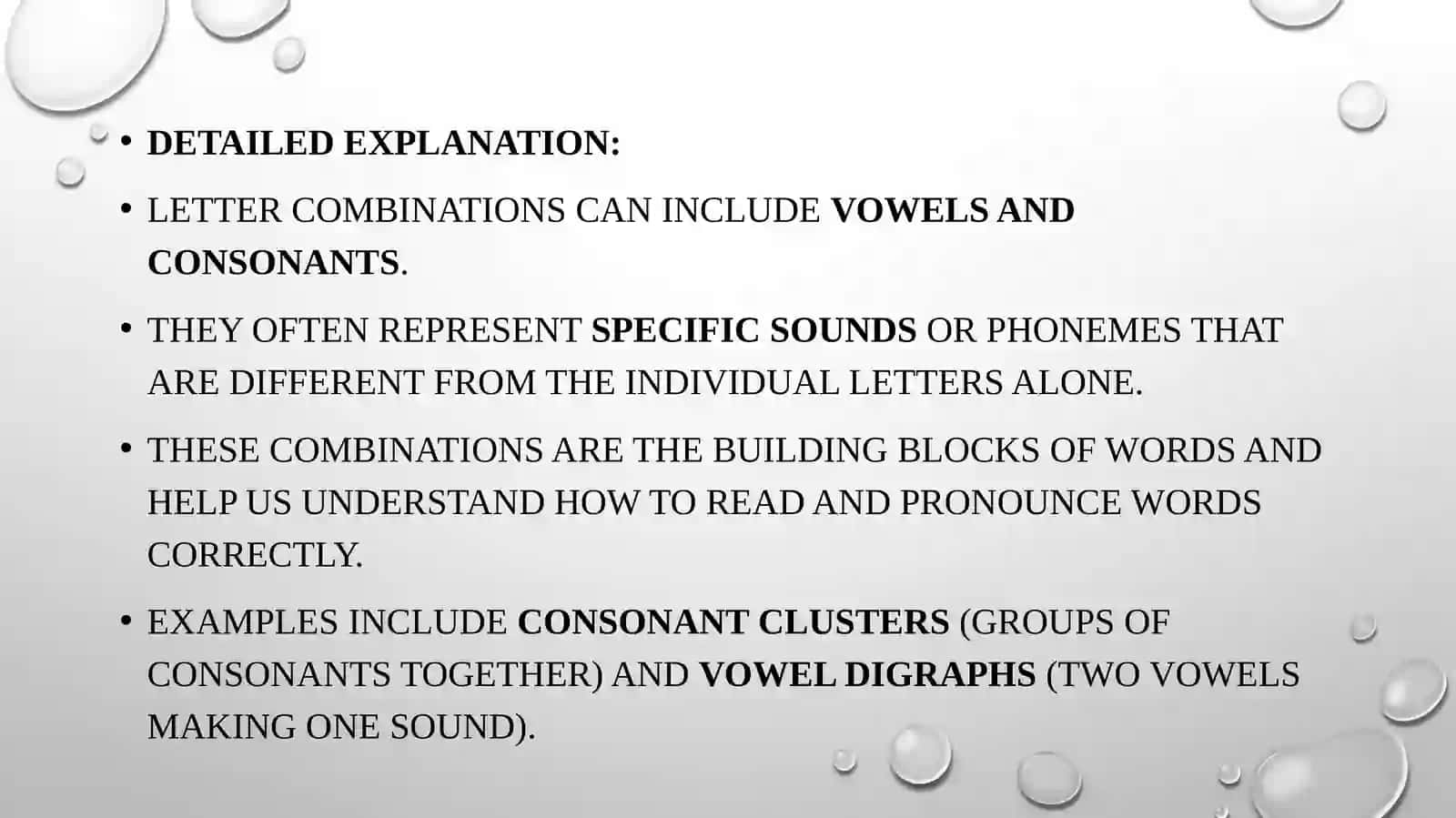 Letter combinations 4