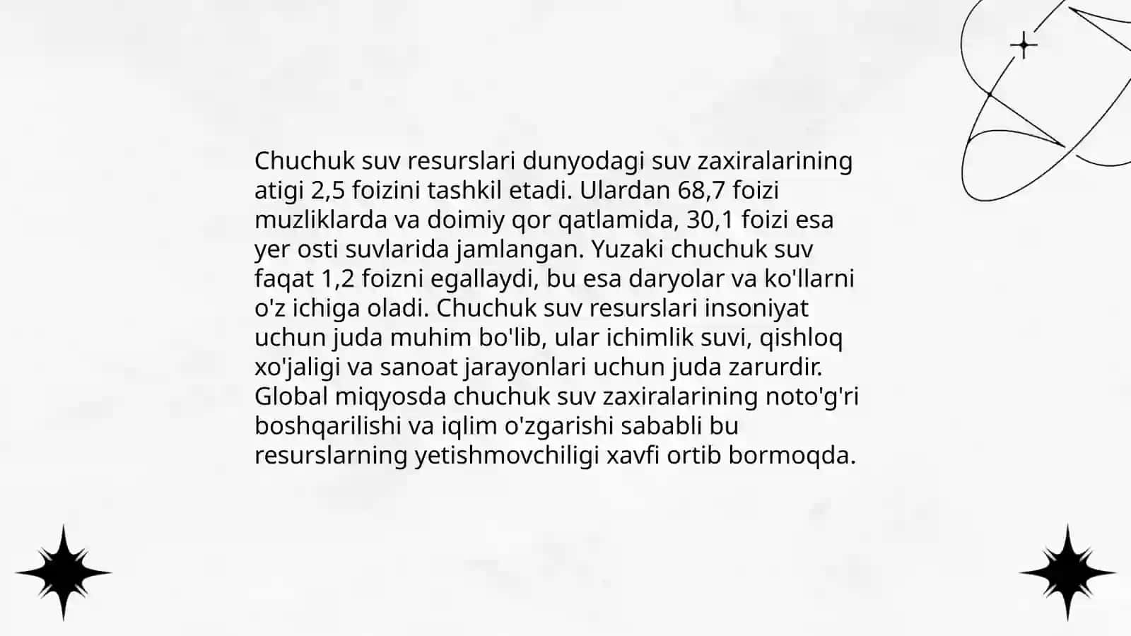 Sho'r suvni sho’r suv qilish 4