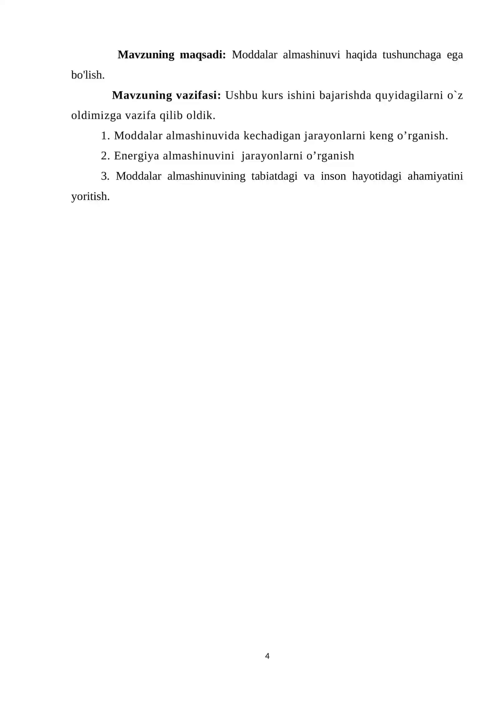 Moddalar almashinuvi haqida umumiy tushuncha 4