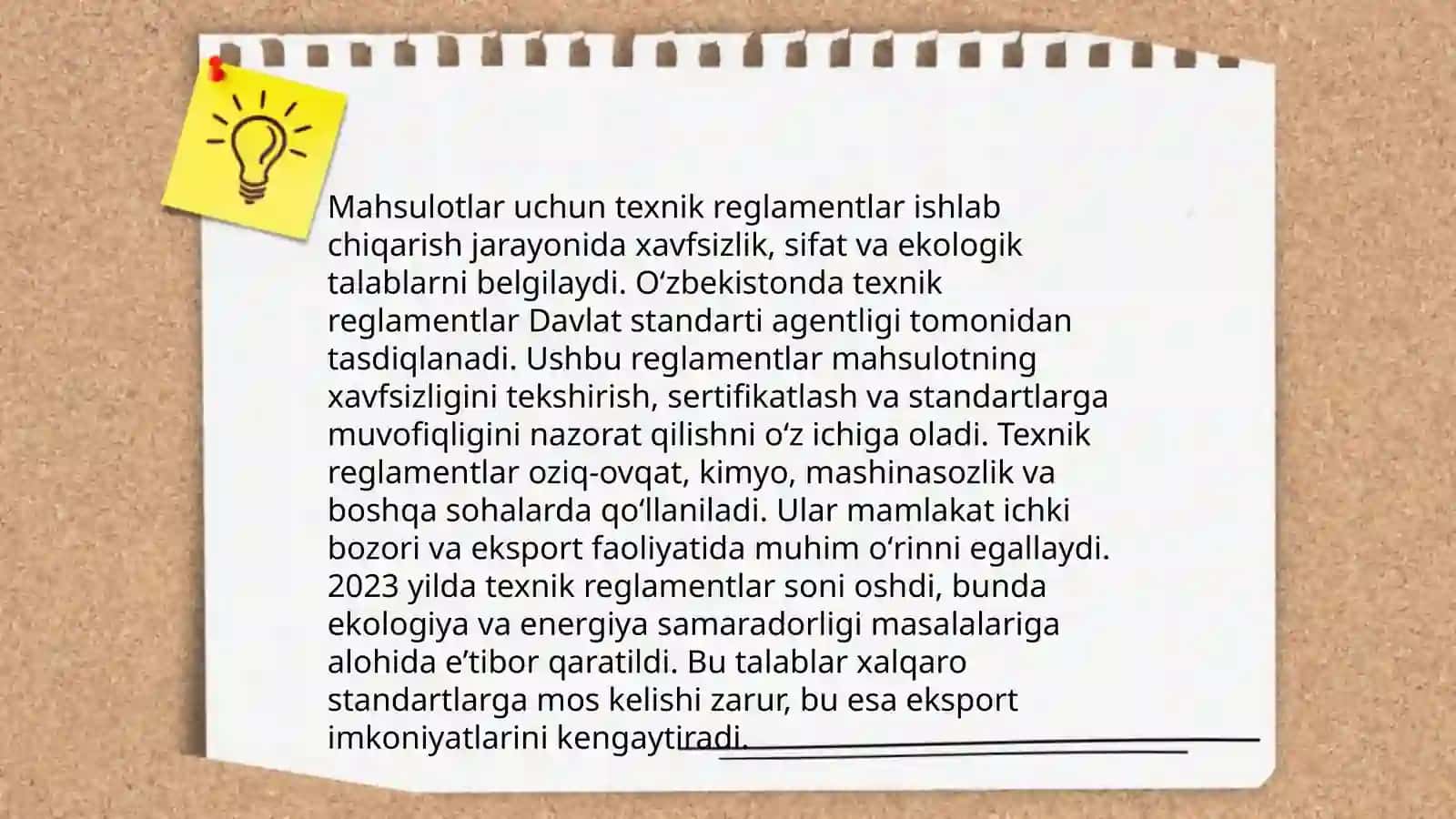 Texnik reglamentlarning turlari va ularning tavsiflari 4