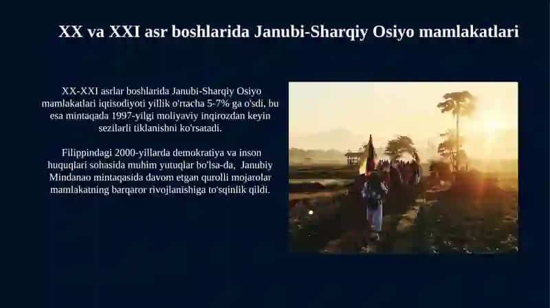 Janubi-Sharqiy Osiyo mamlakatlari 4
