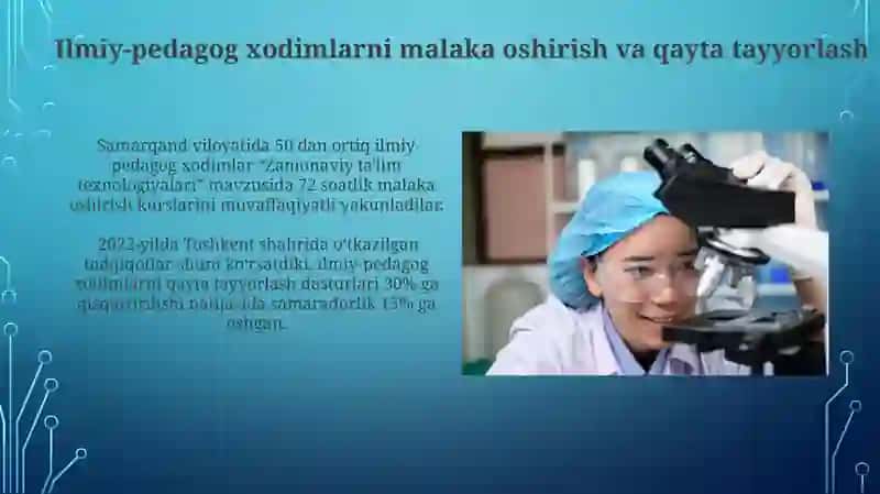 Ilmiy va Pedagog Kadrlarni Tayyorlashning Zamonaviy Usullari 4