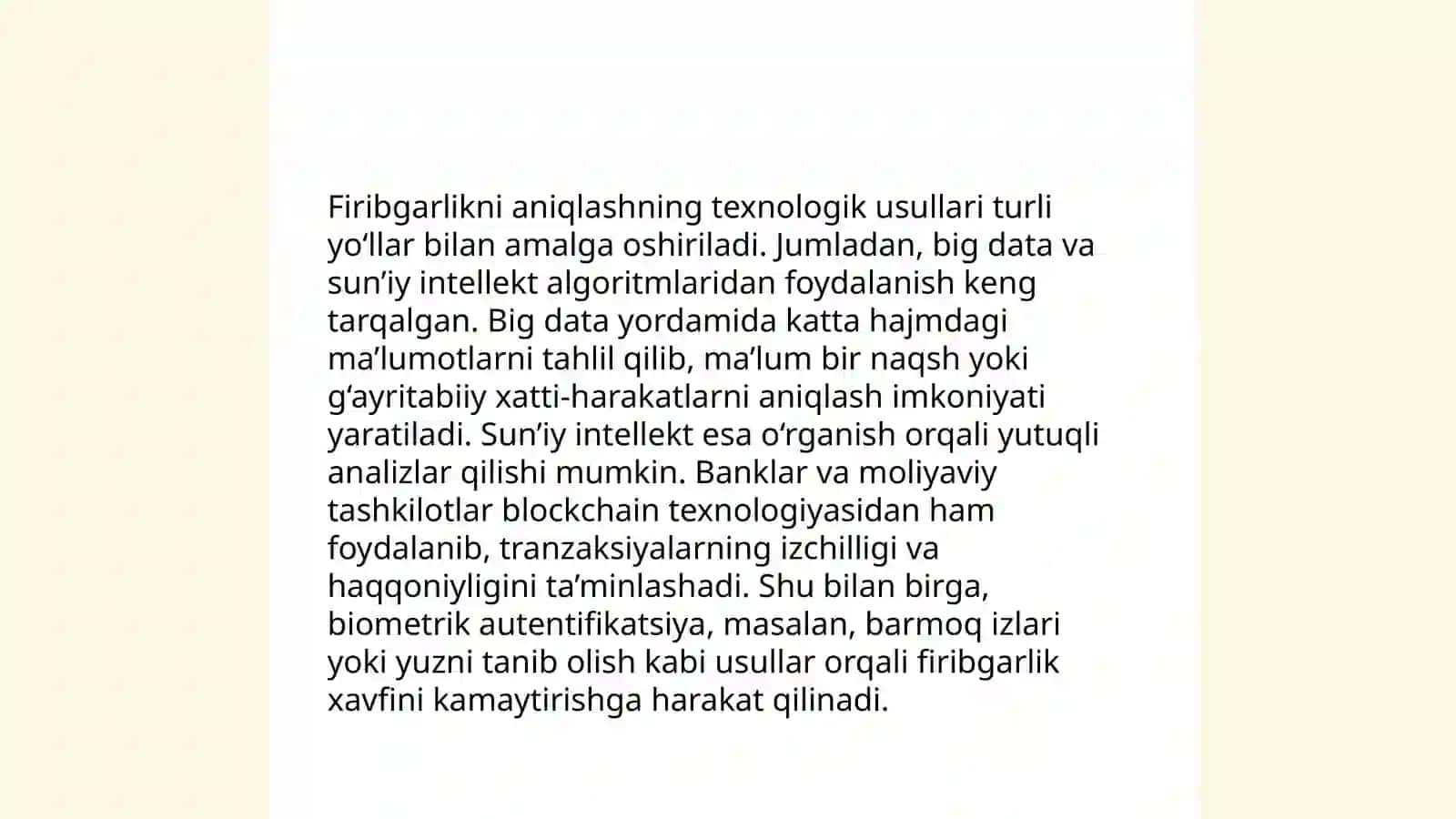 Elektron tijoratdagi firibgarlikdan himoyalanish. Kiberhavfsizlik 4