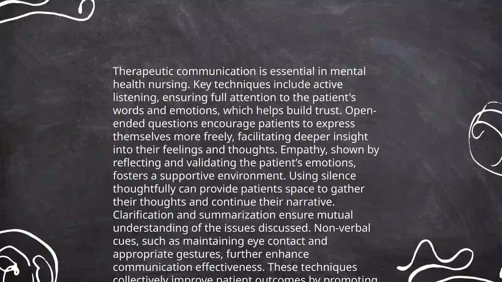 Mental health nursing 4