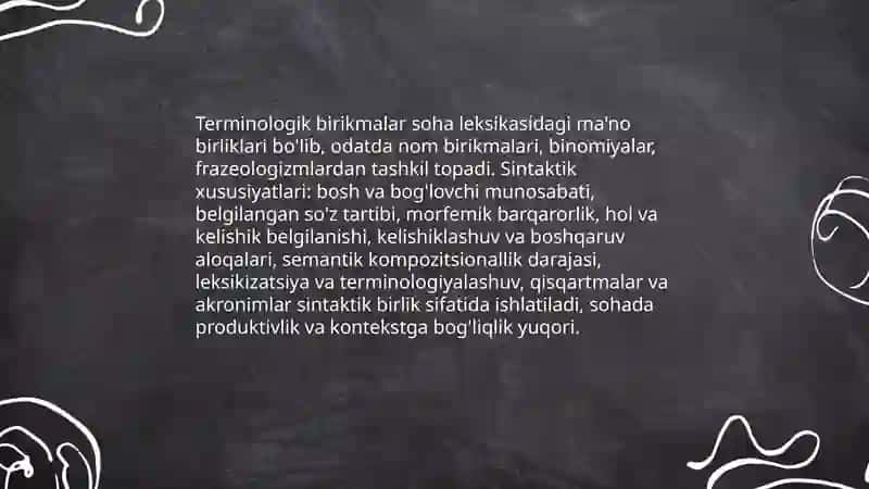Sohaga oid sintaktik birliklar 4