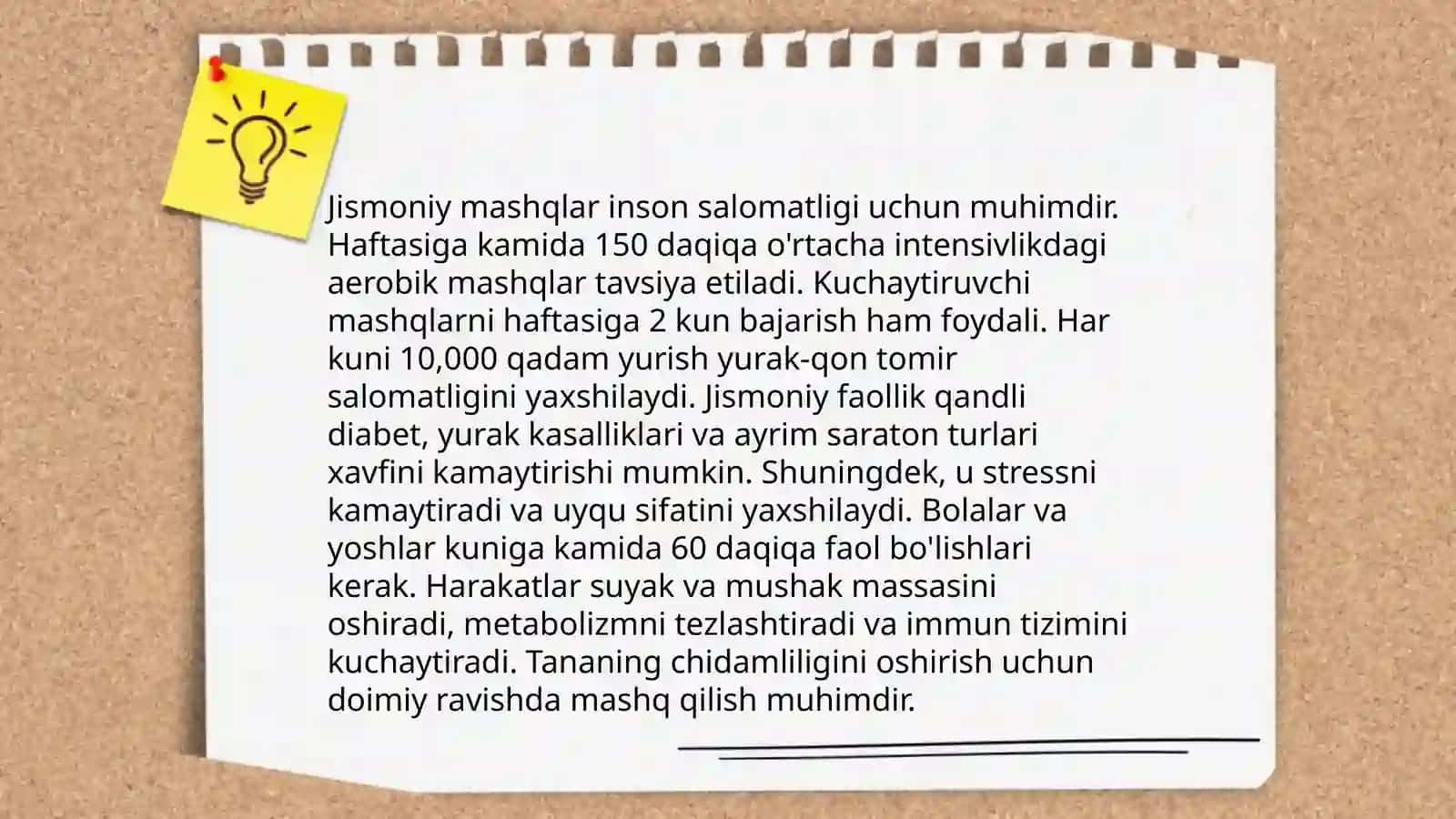 Kuch qobilyatini tarbiyalash 4