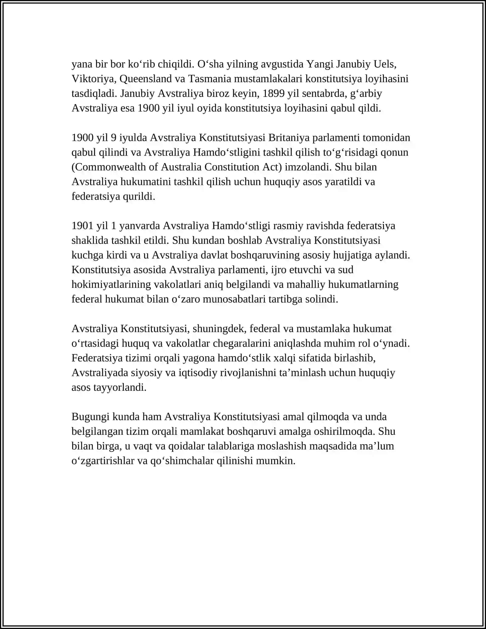 AVSTIRALIYA KONSTITITSIYASI 4