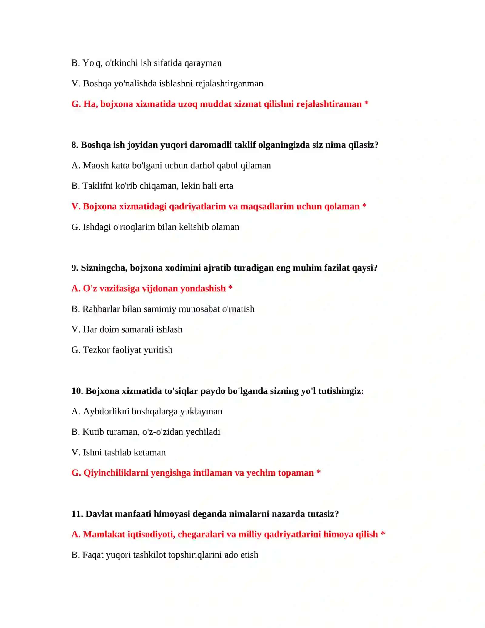 MANTIQIY TESTLAR: TO'LIQ TESTLAR VA JAVOBLAR TO'PLAMI 4