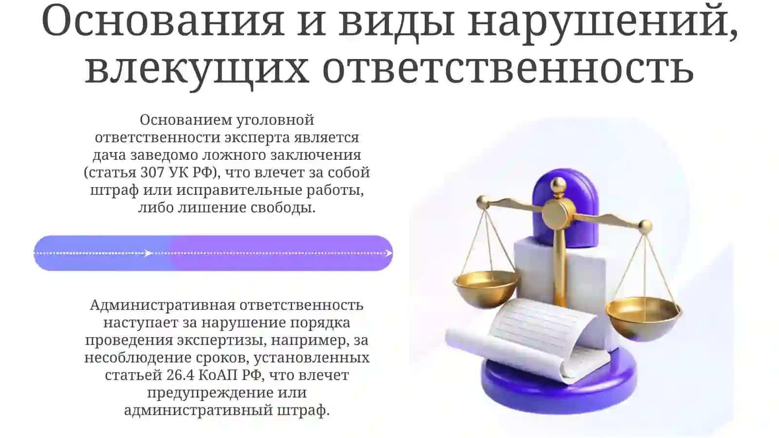 Уголовная, административная, материальная и гражданско-правовая от-ветственность экспертов 4