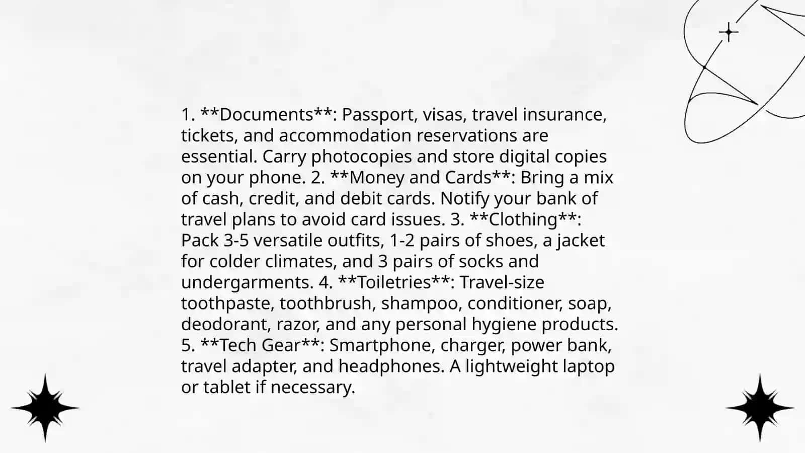 Planning a Spontaneous Trip 4