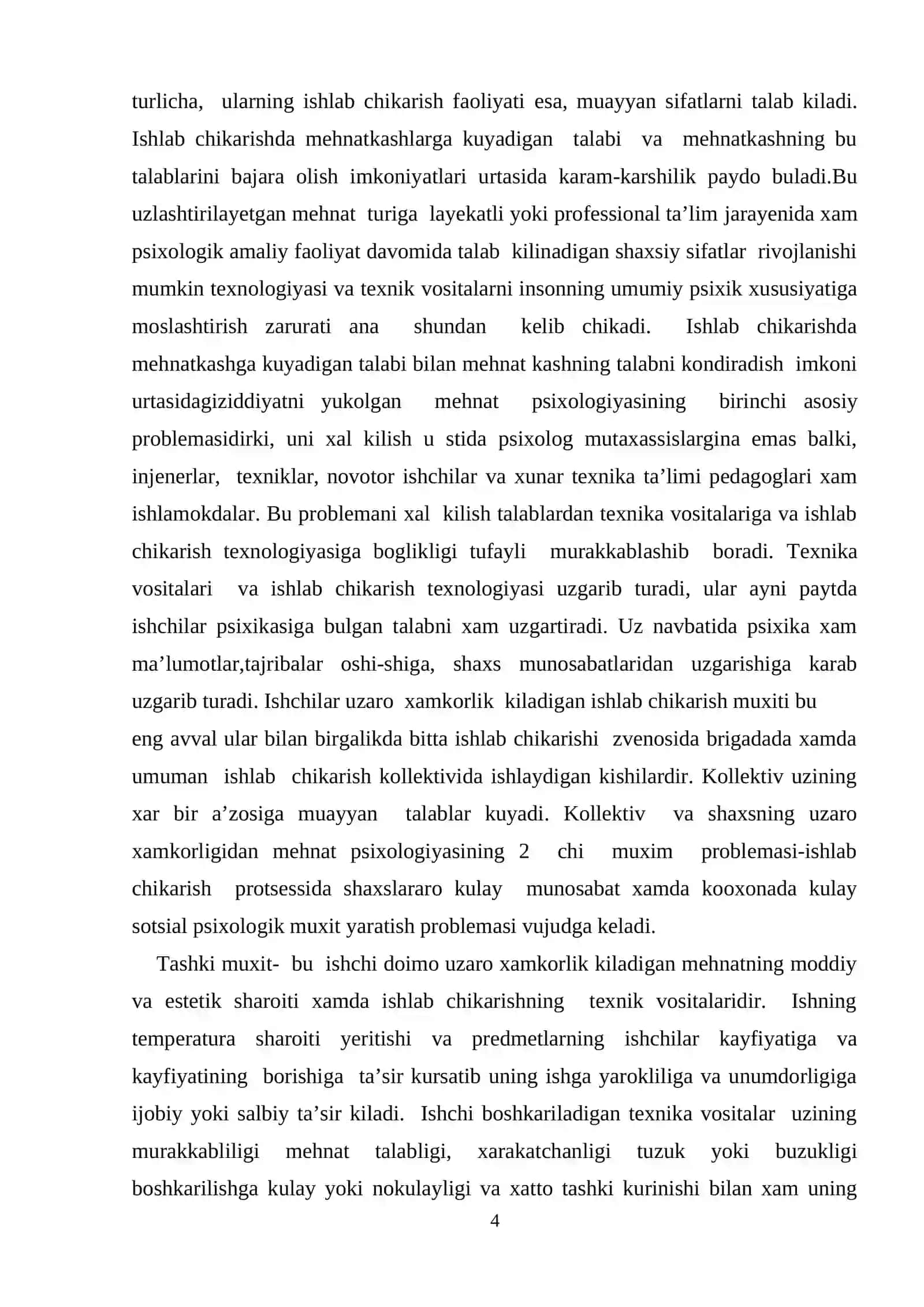 Mehnat psixologiyasi va ergonomika 4