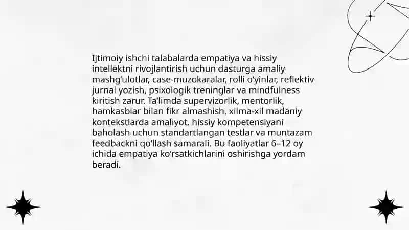 Ijtimoiy ishchi kasbi zamonaviy talabalari 4