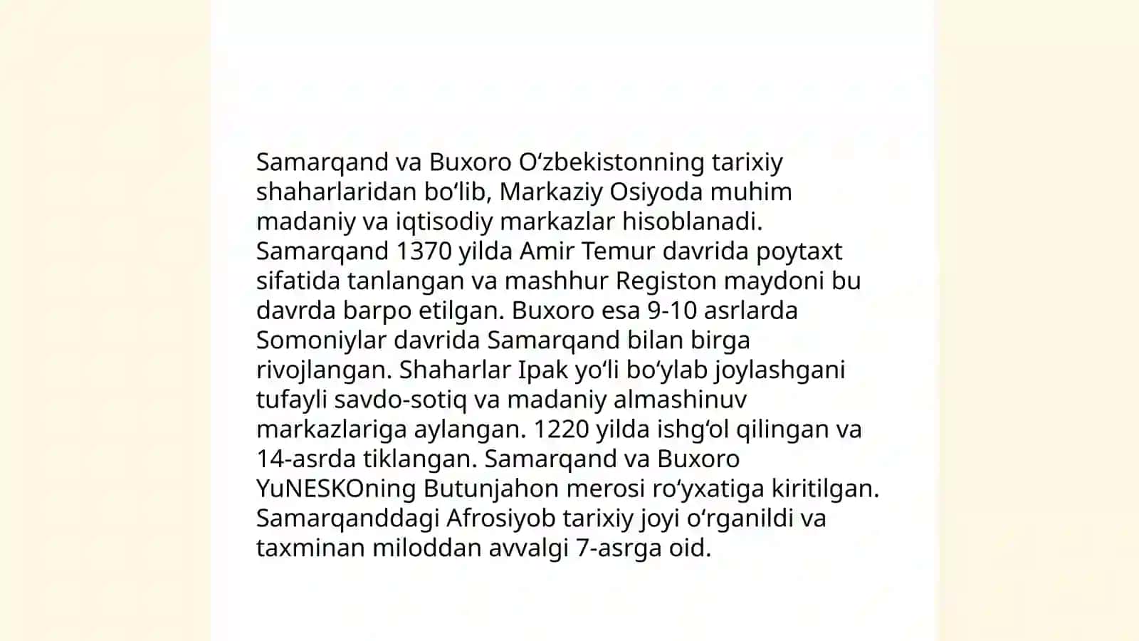 O'zbek madaniy merosi 4