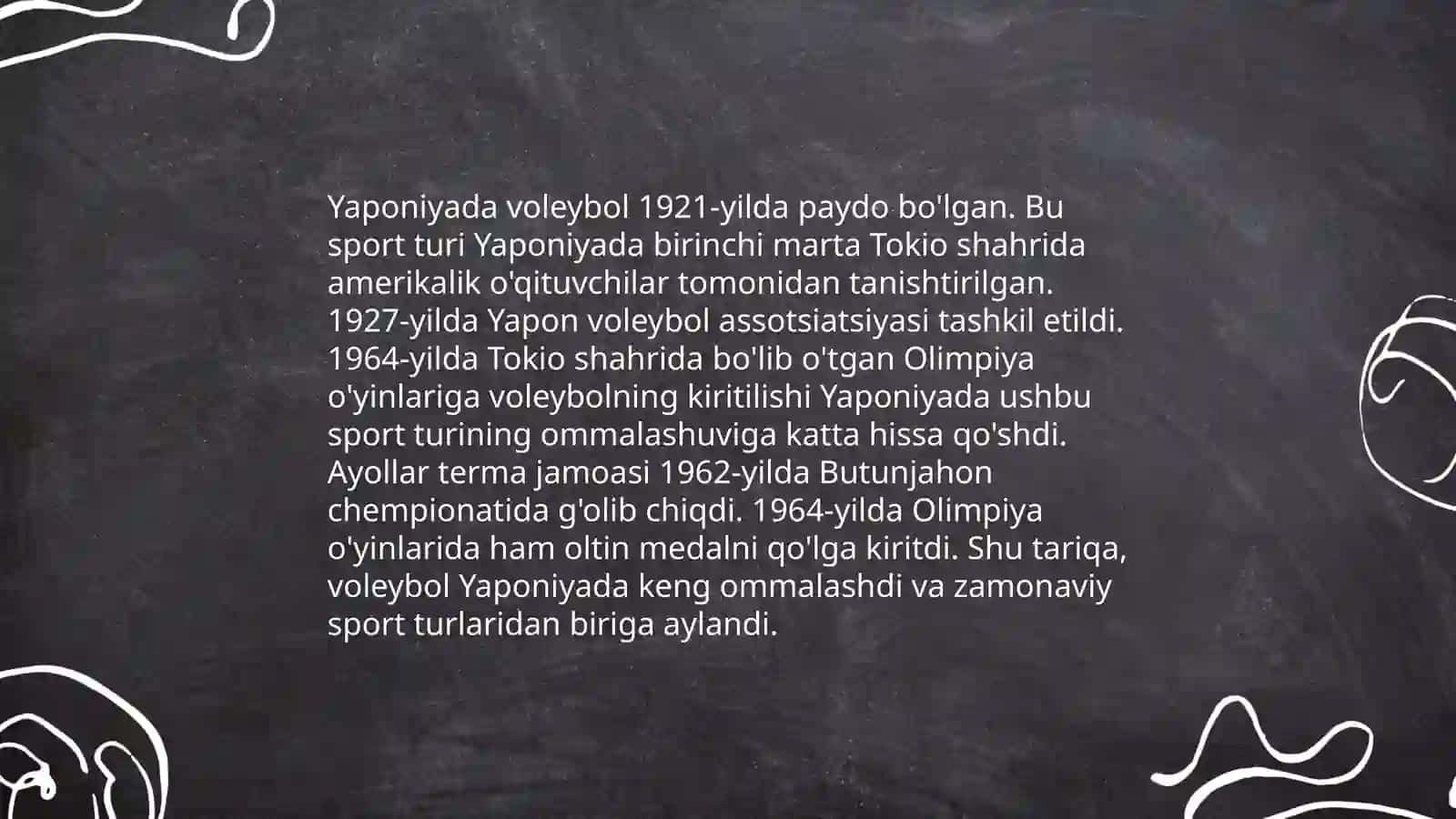 Voleybol o‘yin qoidalarini kelib chiqishi 4
