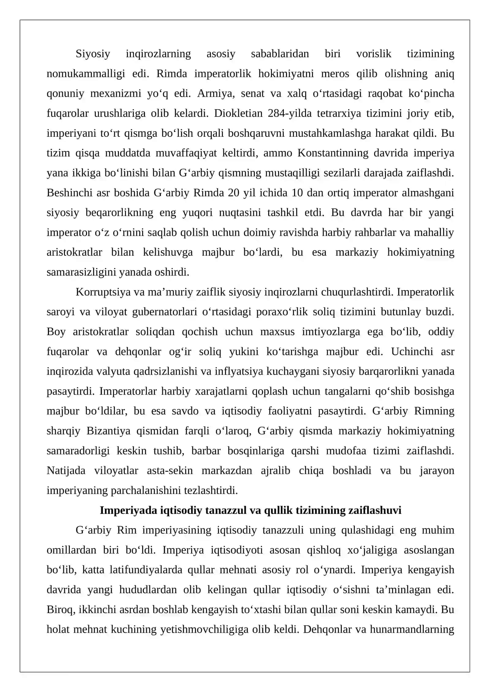 G‘arbiy Rim imperiyaning qullashi tarixiga oid ilmiy tadqiqotlar 4