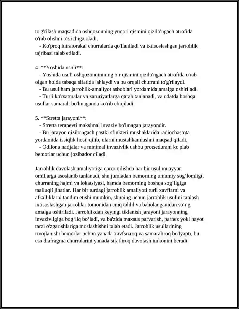 Laproskopik Nissen fundoplikatsiyasi 4