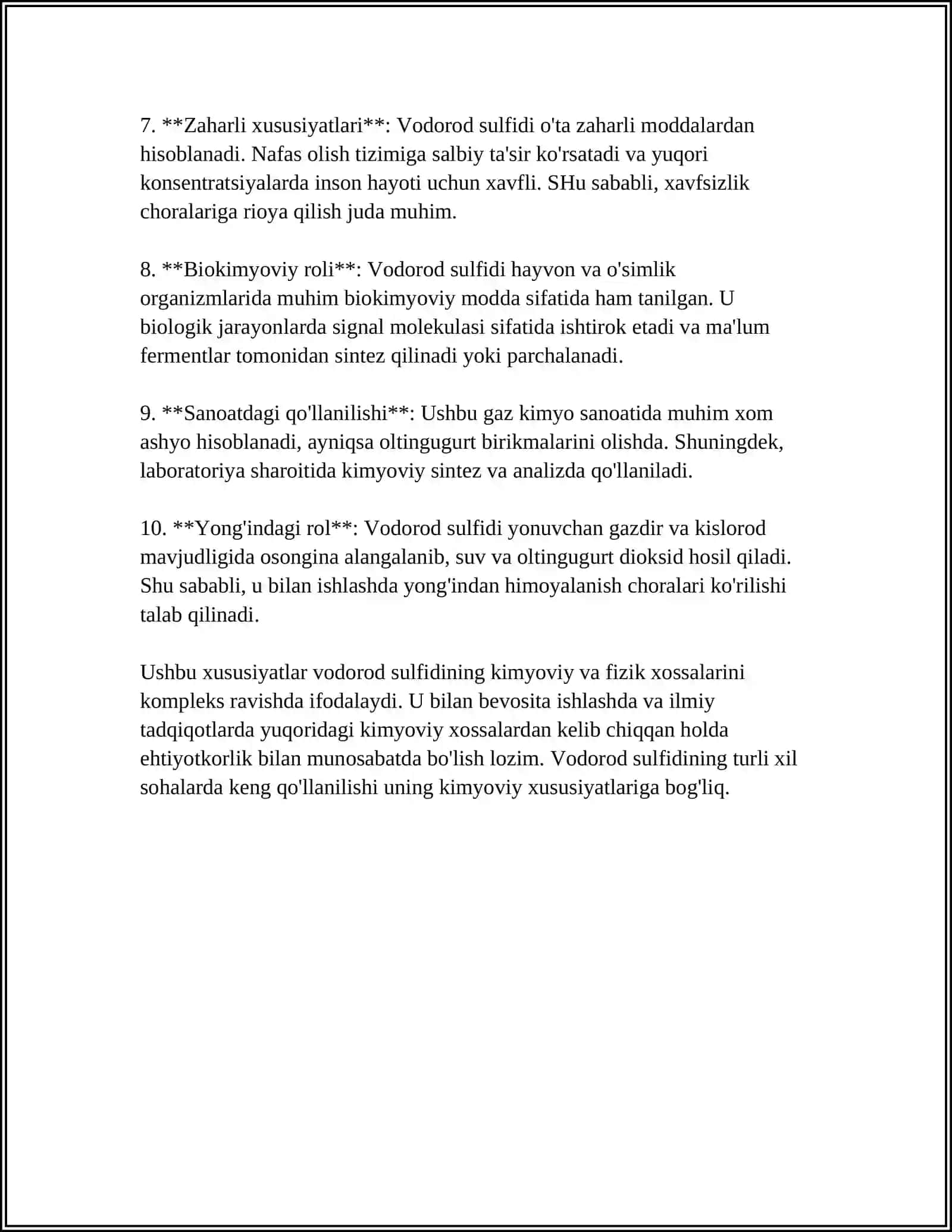 Vodorod sulfid 4