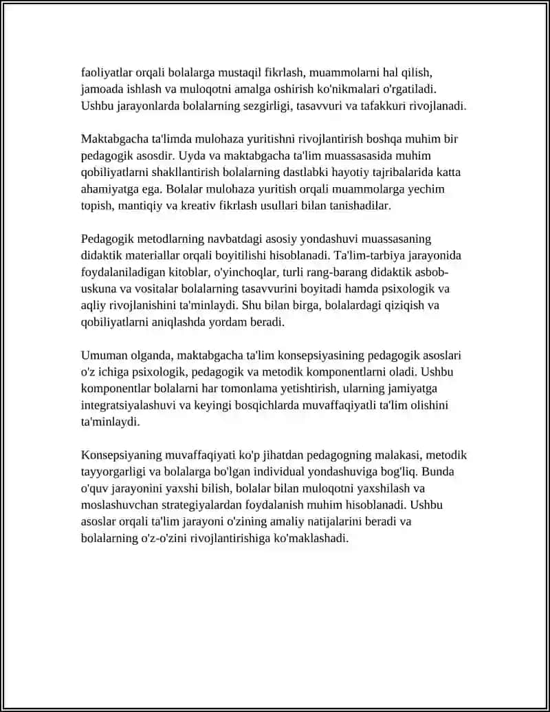 MAKTABGACHA TA'LIM KONSEPSIYASI 4