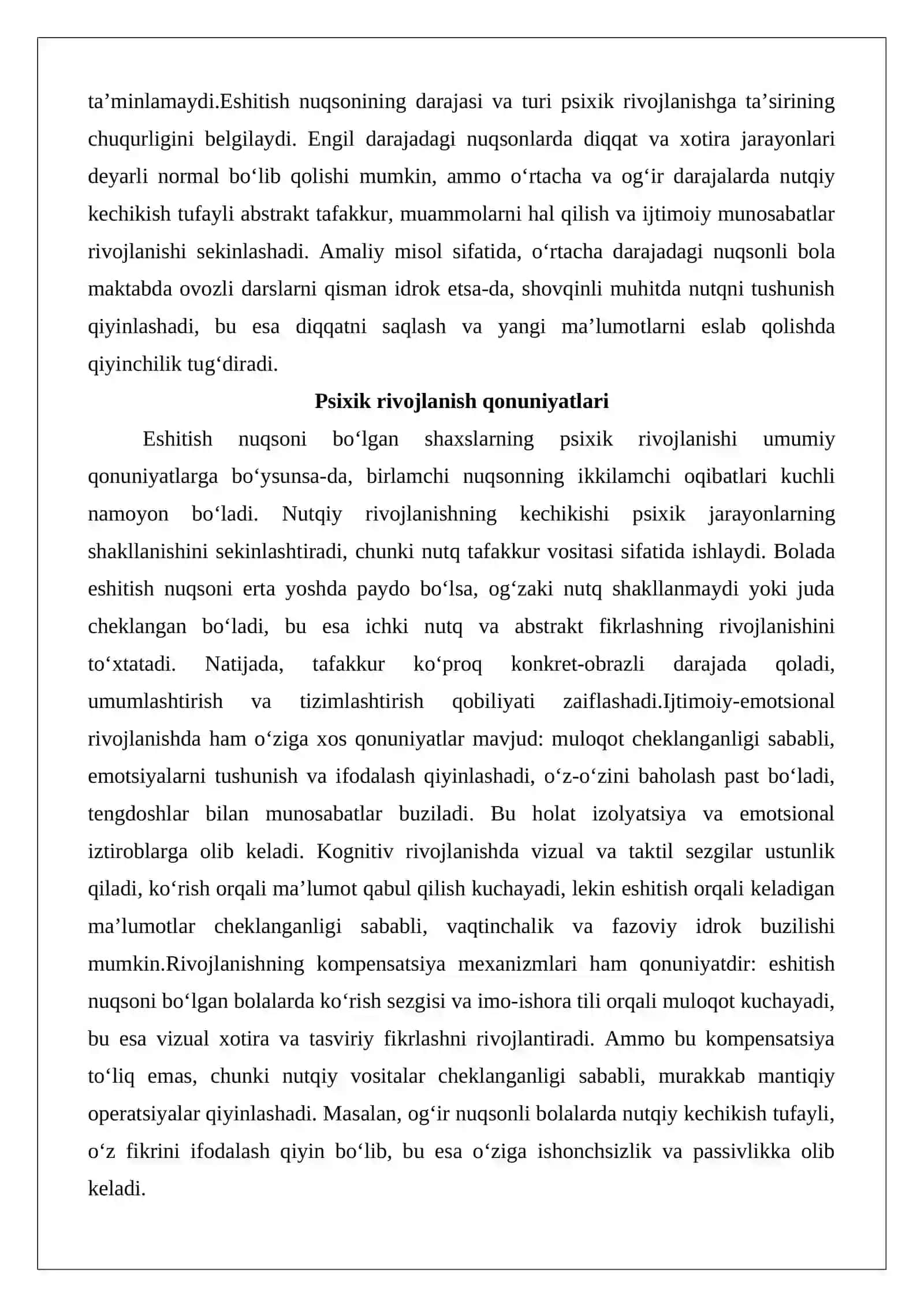 Eshitishida nuqsoni bo‘lgan shaxslarning diqqat va xotira xususiyatlari 4