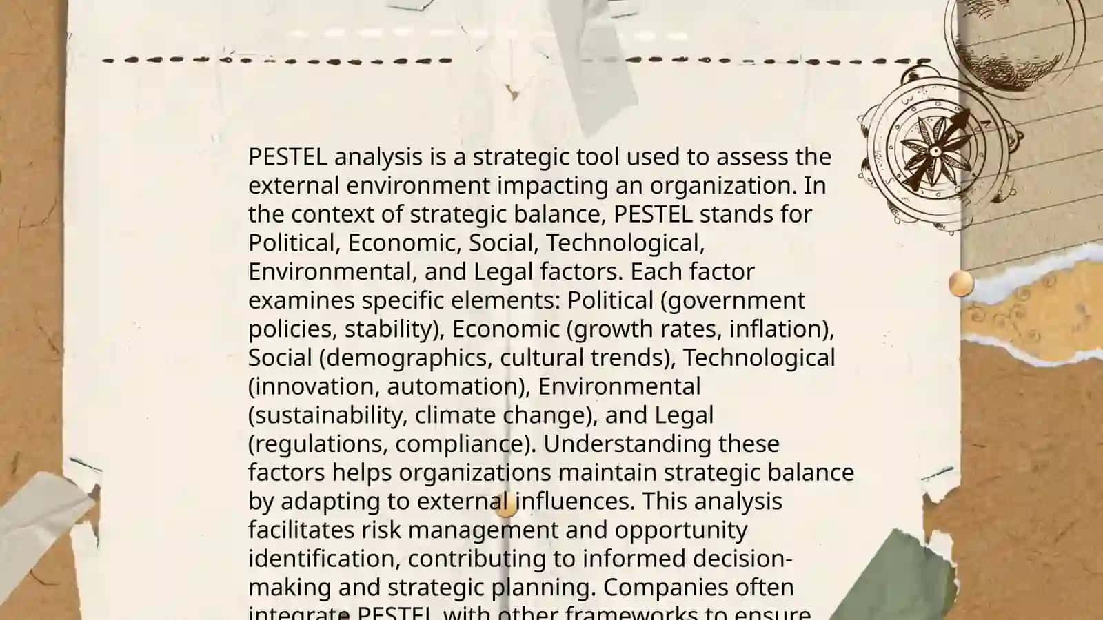 SWOT Analysis for Balance Strategy 4