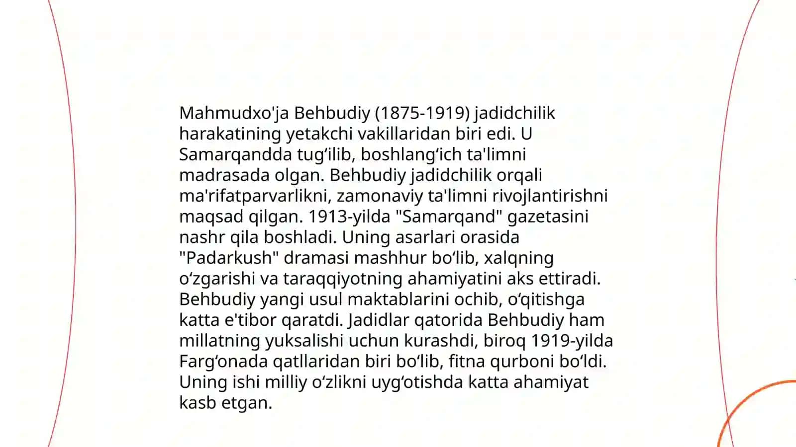 Jadidchilik harakati va ta'lim tarbiya masalalari 4