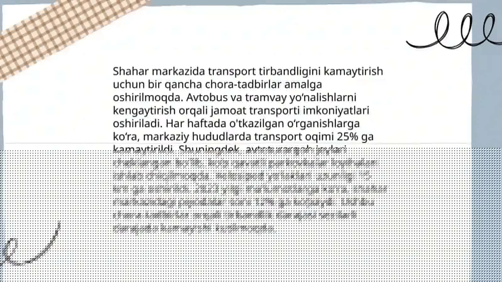 Transportation mavzusida problem sollution 4