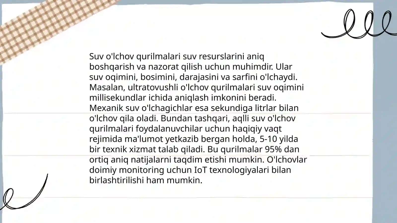 Uyda suvni tejamkor ishlatish usullari 4
