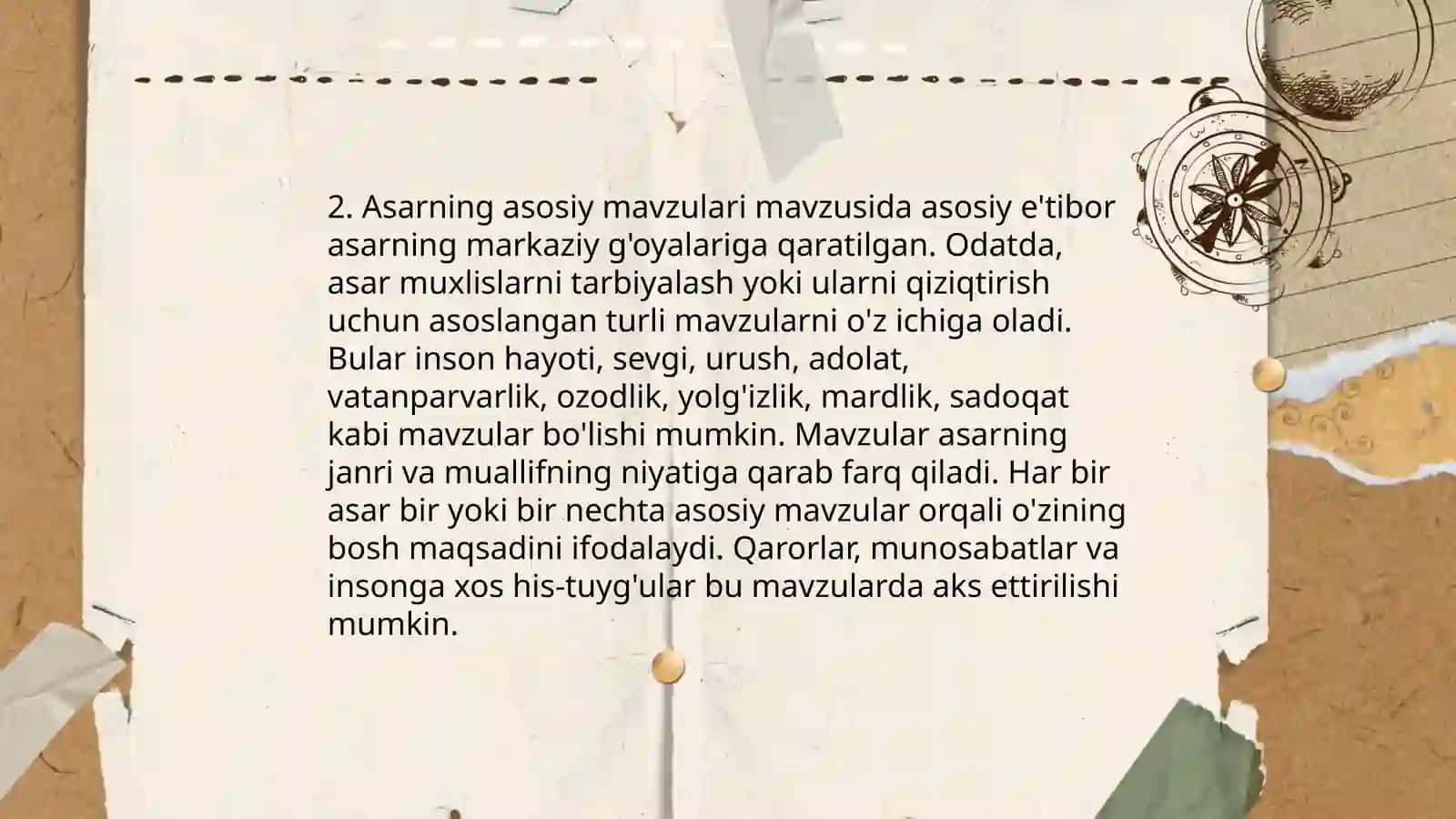 Kimyoiy Saodat asari haqida 4