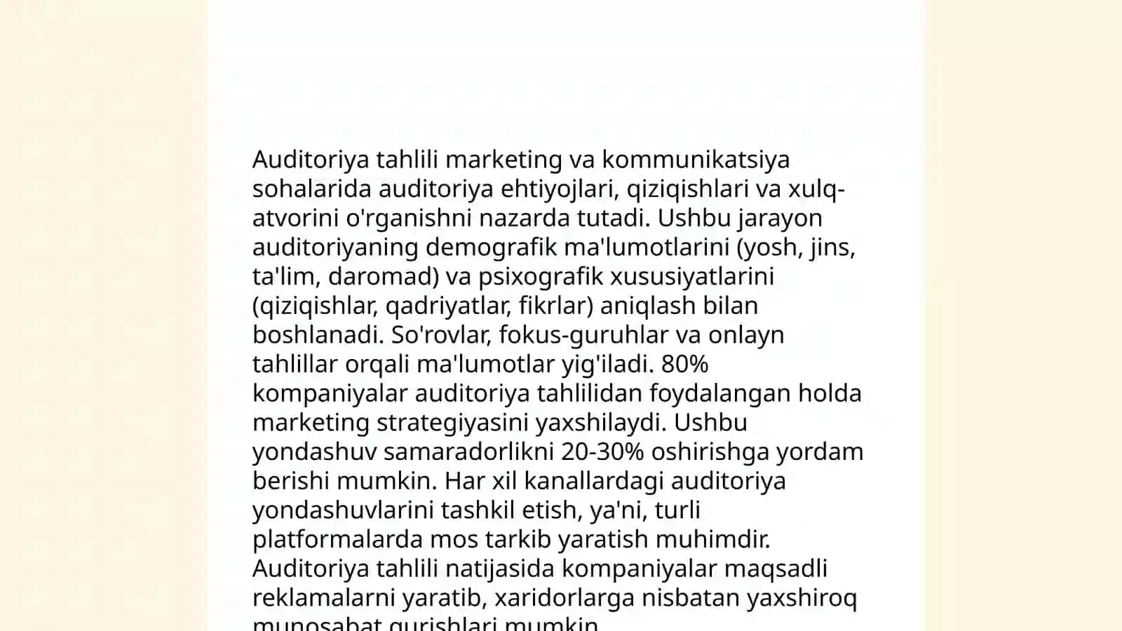 Taqdimot tayyorlash va taqdim etish usul va vositalari 4