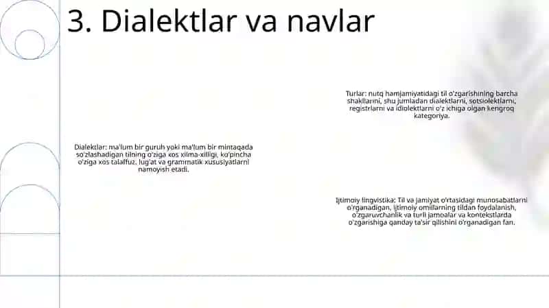 Ijtimoiy lingvistika 4