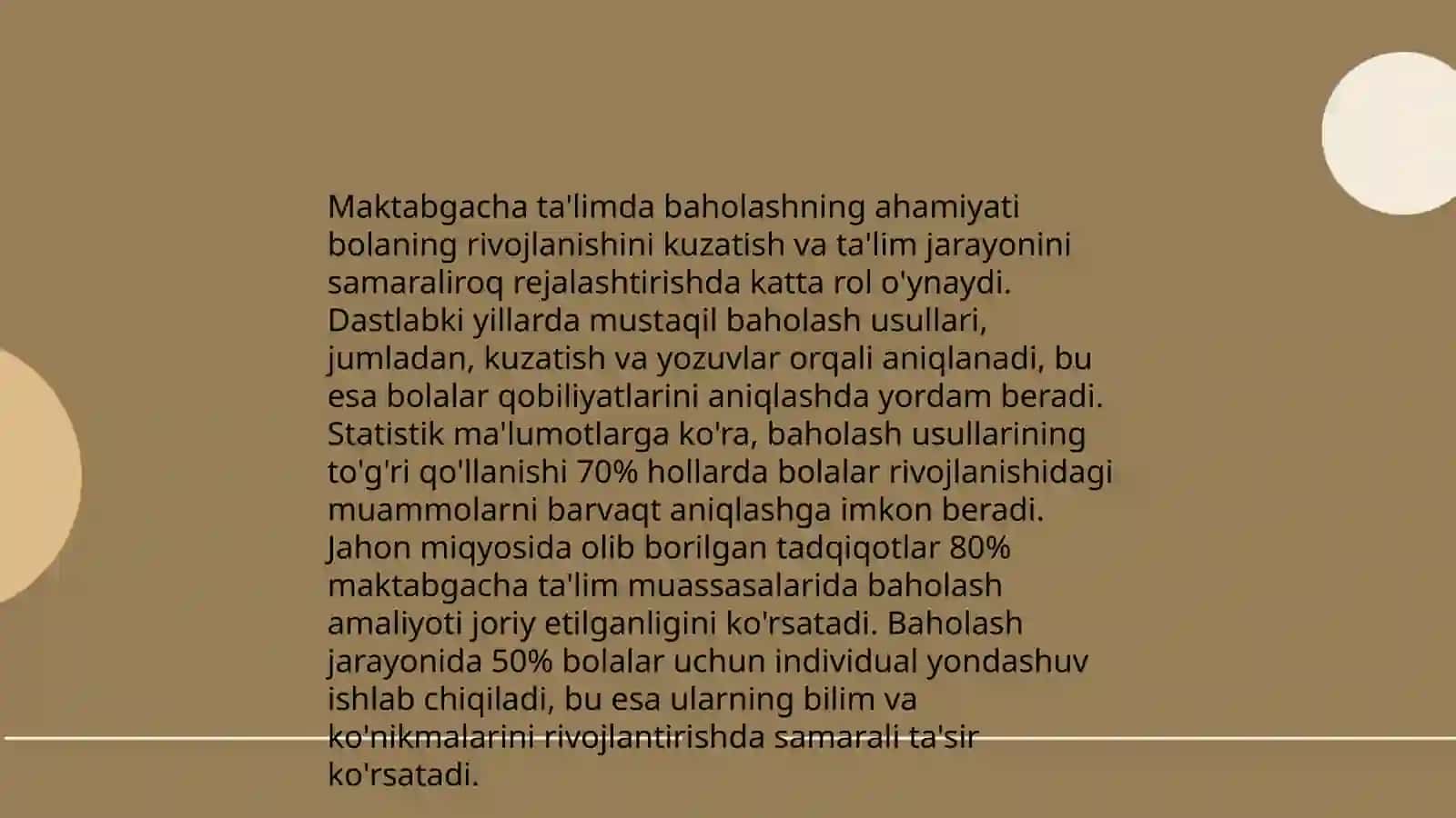 Maktabgacha ta‘limda baholash bosqichlari 4