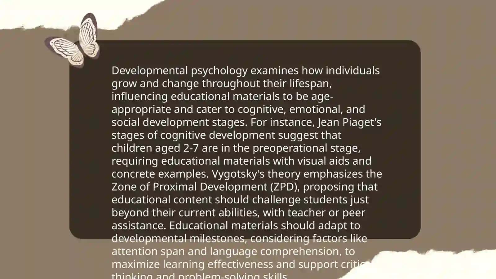 Educational materials in accordance with age characteristics 4